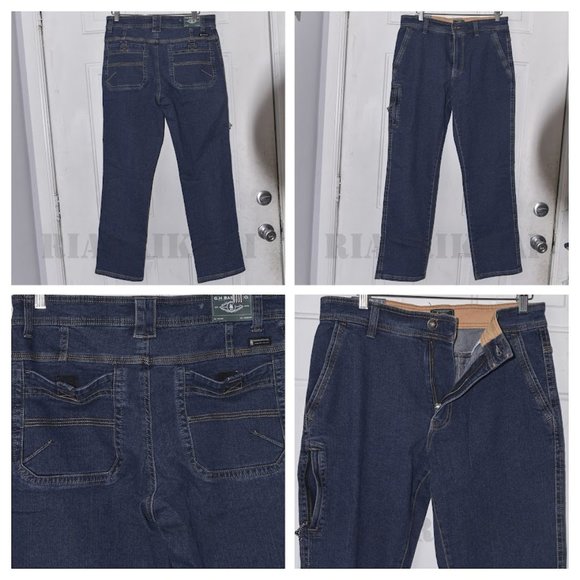 GH Bass Other - NWT Blue men jeans Terrain pant relaxed fit GH BASS